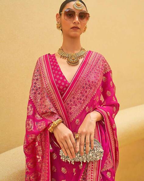 Organza Silk Saree