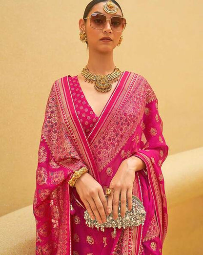Organza Silk Saree
