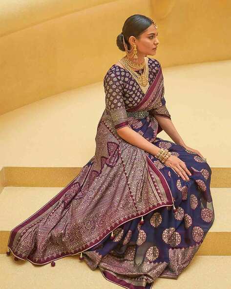 Brasso Organza Silk Saree