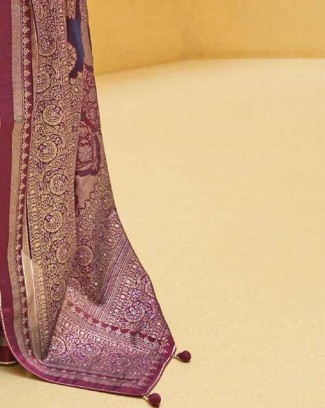 Brasso Organza Silk Saree