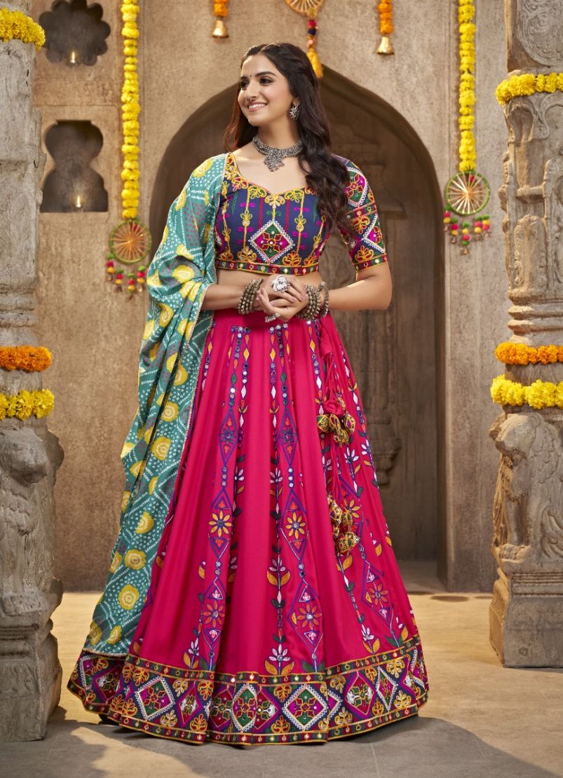 Beautiful Designer Navratri Garba Special Chaniya Choli