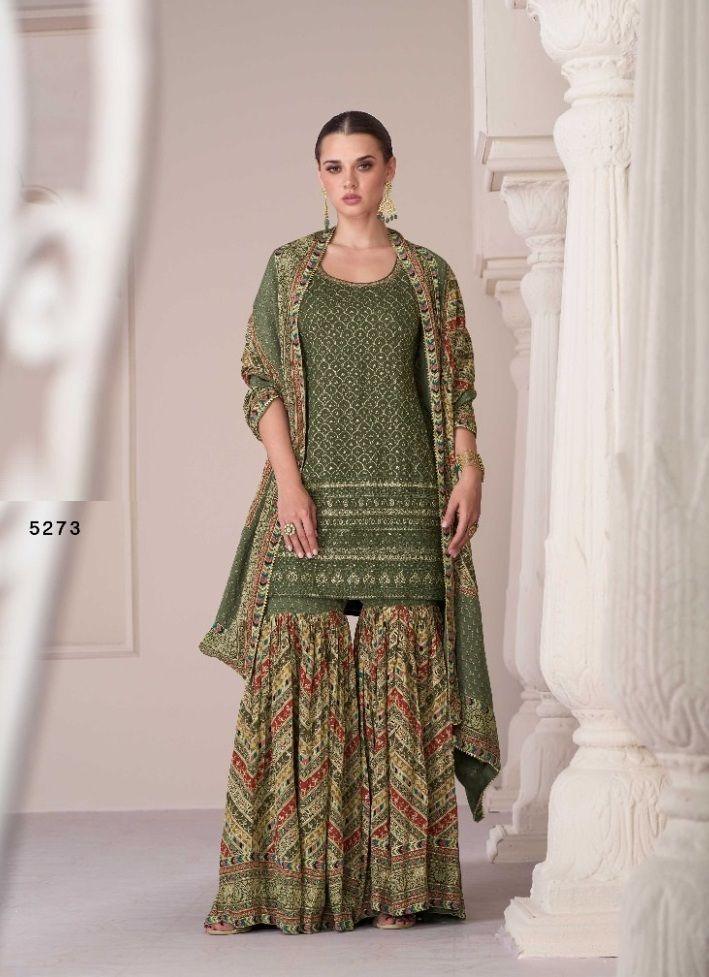 Beautiful Designer Sayuri Sharara Salwar Suits