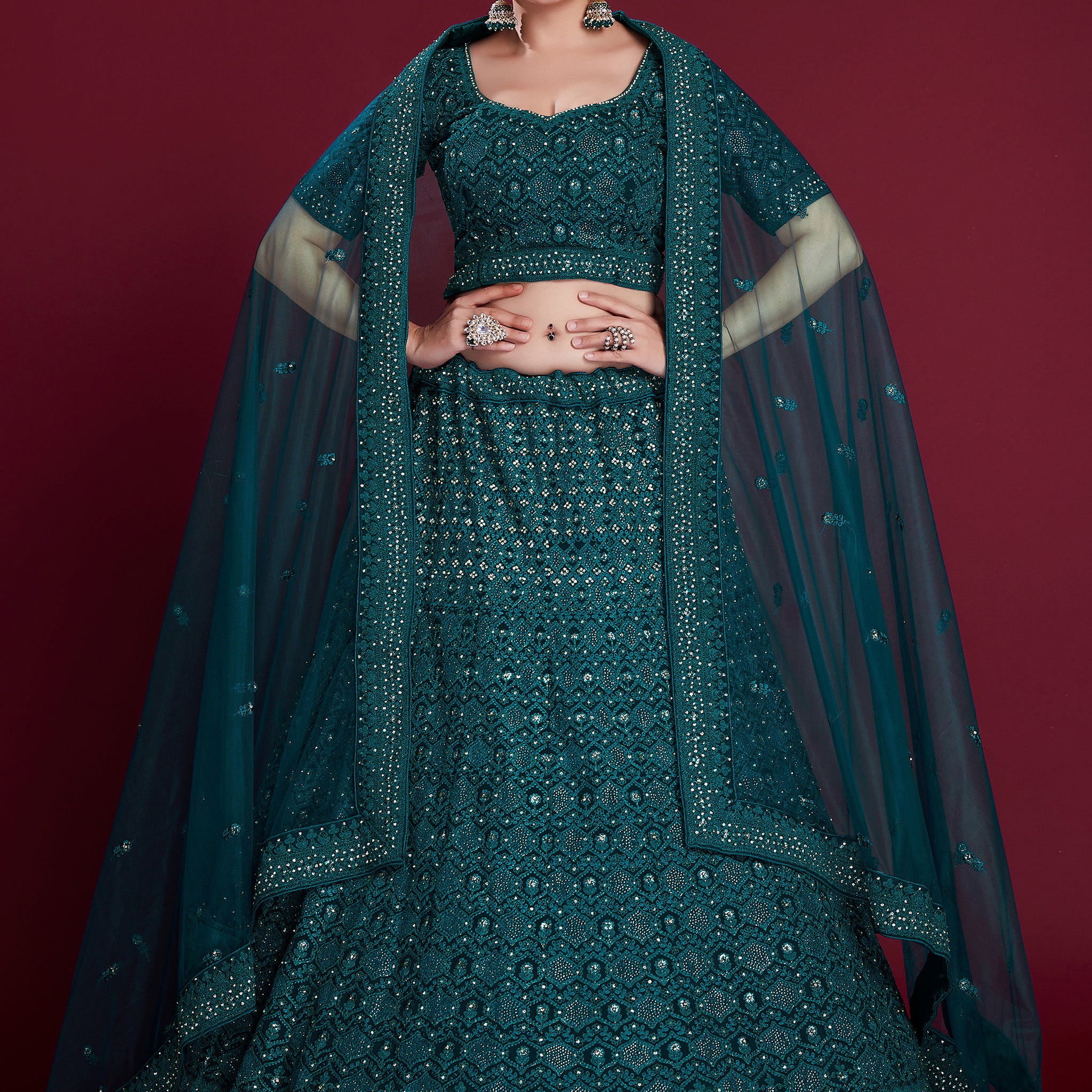 Poshak Vol 6 Designer Occasion Wear Lehenga D.No 49001