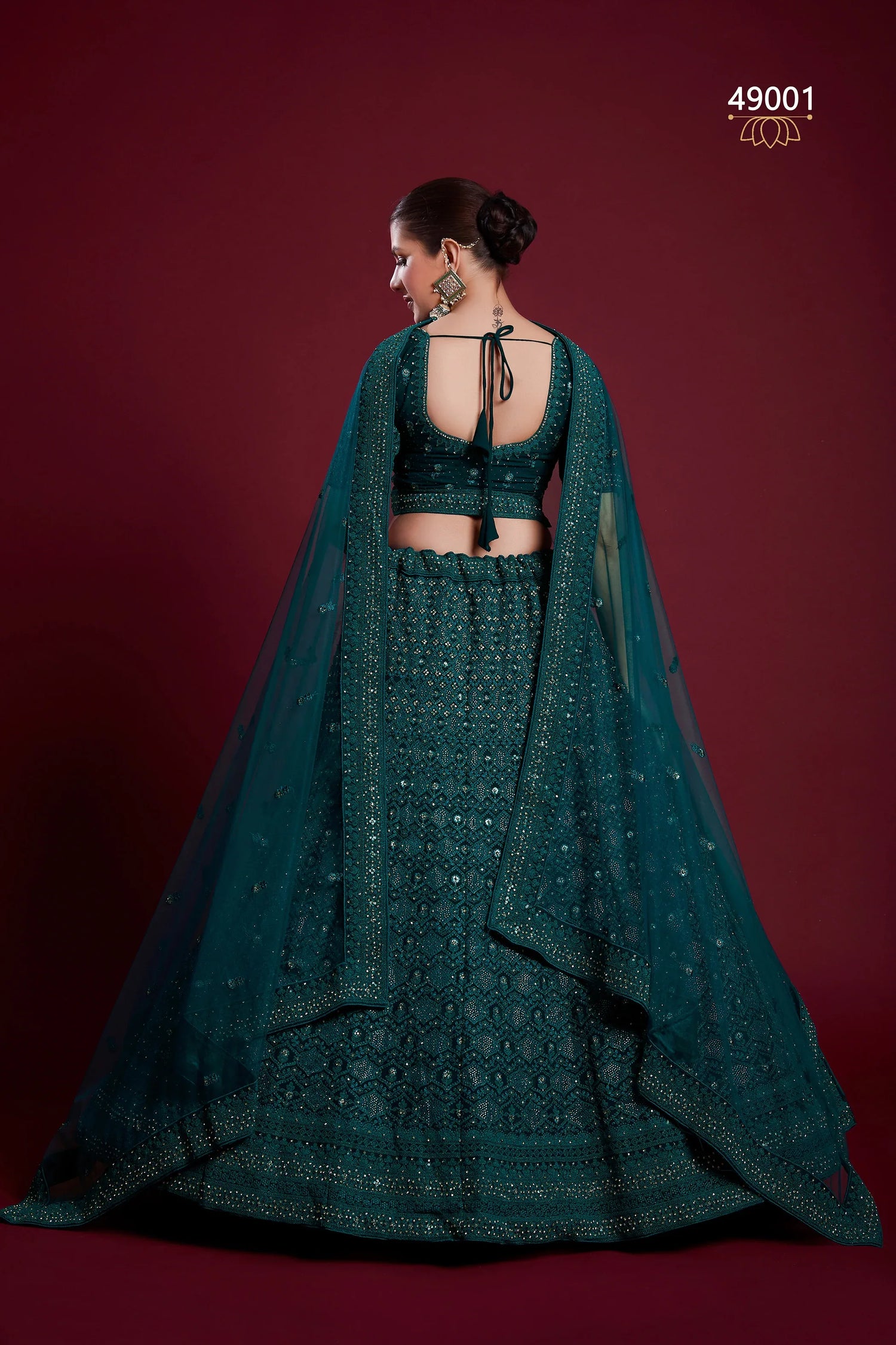Poshak Vol 6 Designer Occasion Wear Lehenga D.No 49001 - Anant Exports