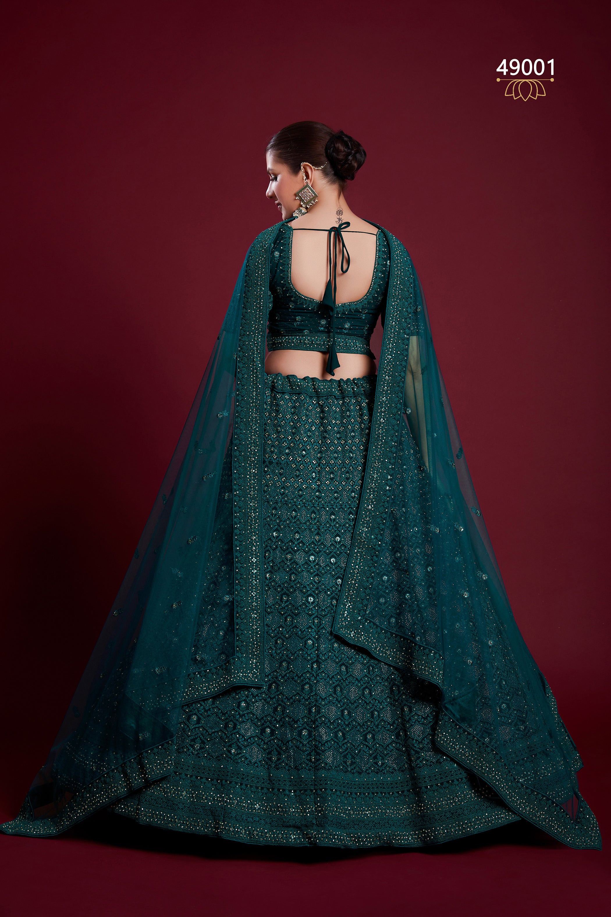 Poshak Vol 6 Designer Occasion Wear Lehenga D.No 49001