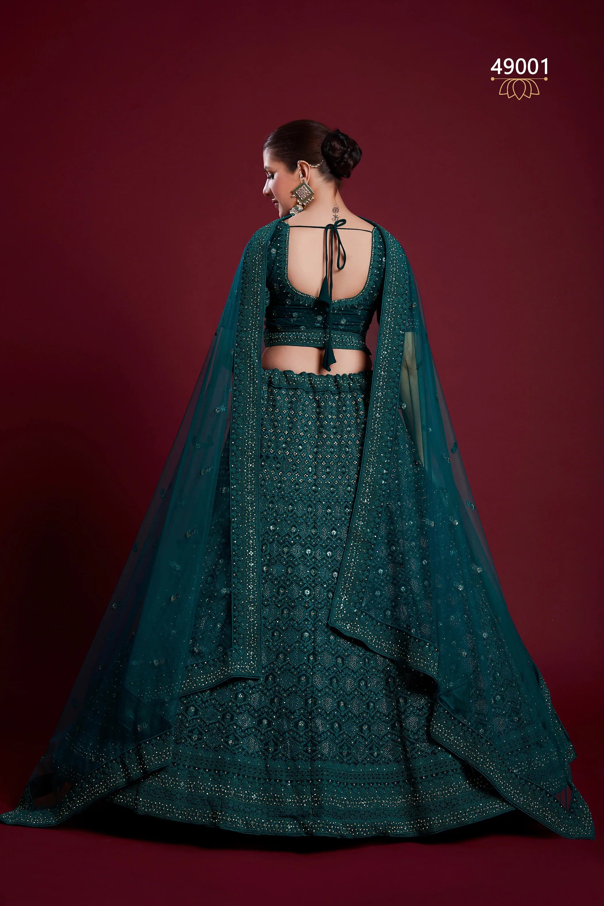 Poshak Vol 6 Designer Occasion Wear Lehenga D.No 49001 - Anant Exports