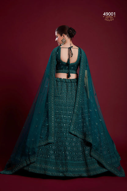 Poshak Vol 6 Designer Occasion Wear Lehenga D.No 49001 - Anant Exports