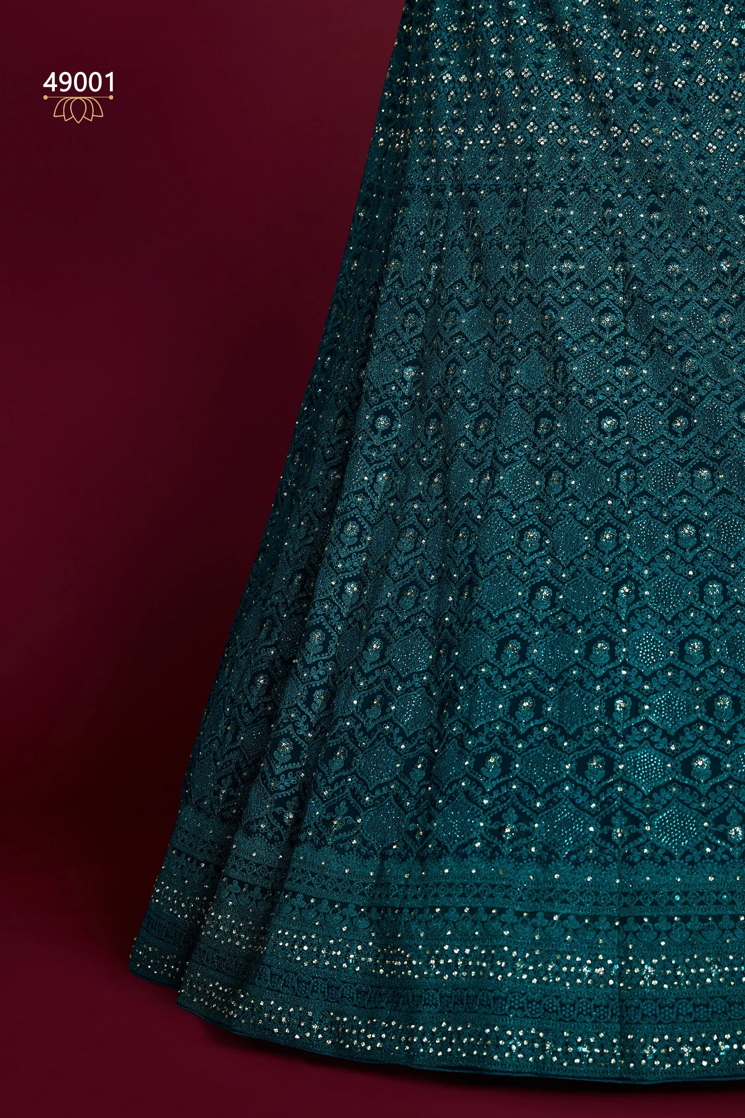 Poshak Vol 6 Designer Occasion Wear Lehenga D.No 49001 - Anant Exports