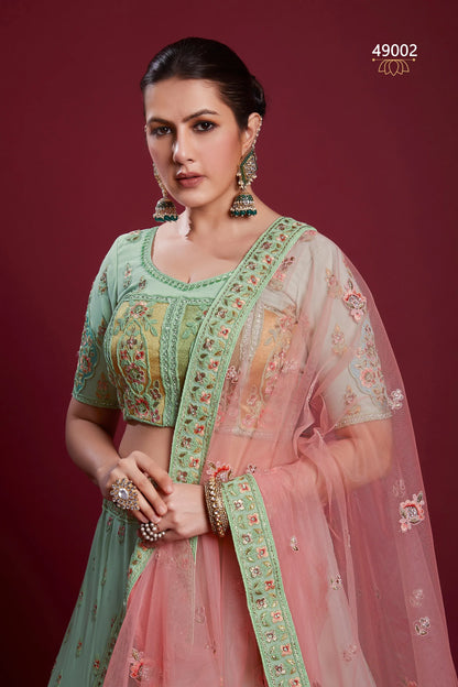 Poshak Vol 6 Designer Occasion Wear Lehenga D.No 49002 - Anant Exports
