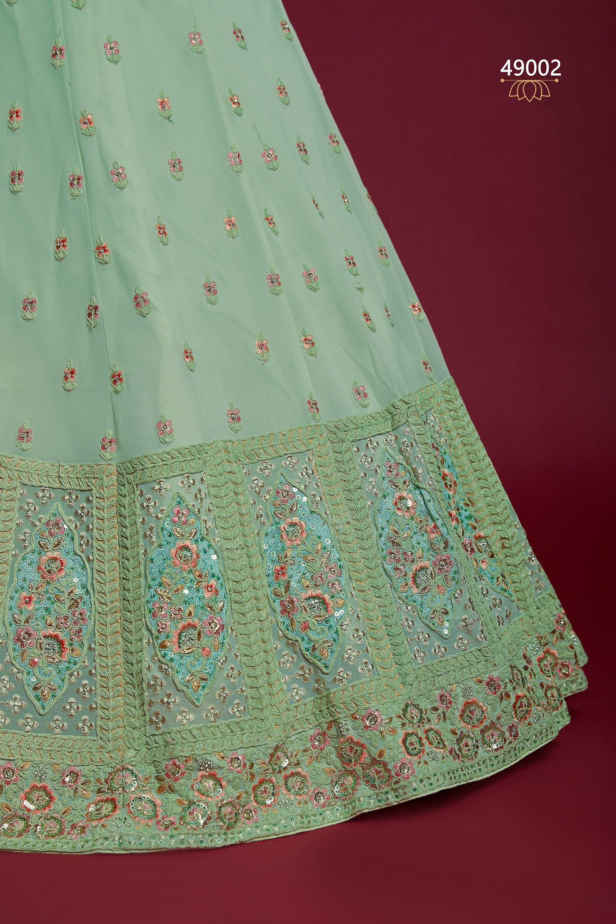Poshak Vol 6 Designer Occasion Wear Lehenga D.No 49002 - Anant Exports
