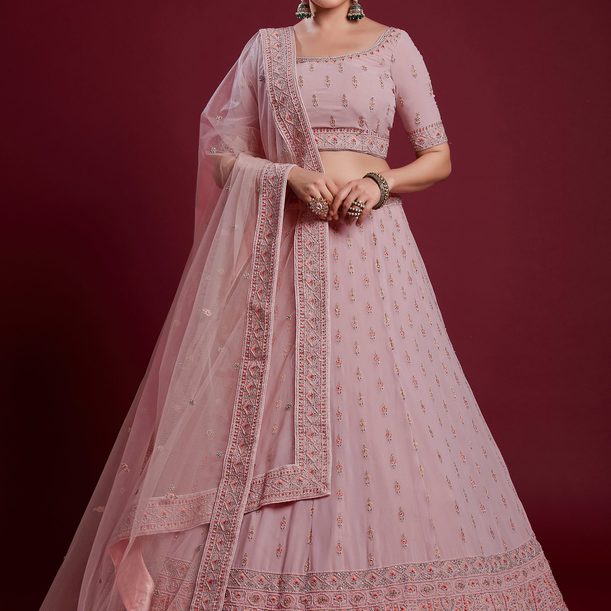 Poshak Vol 6 Designer Occasion Wear Lehenga D.No 49003