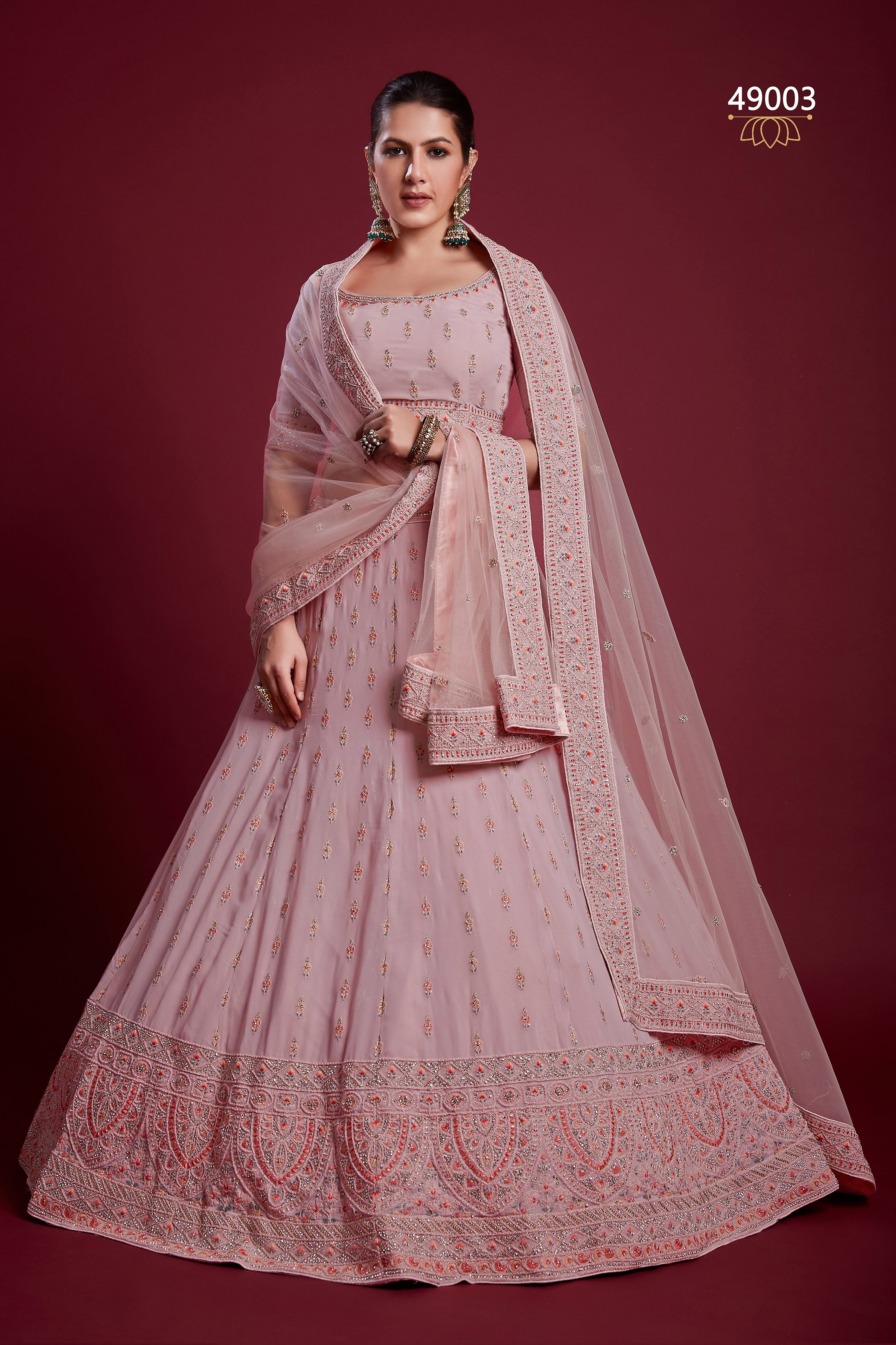 Poshak Vol 6 Designer Occasion Wear Lehenga D.No 49003