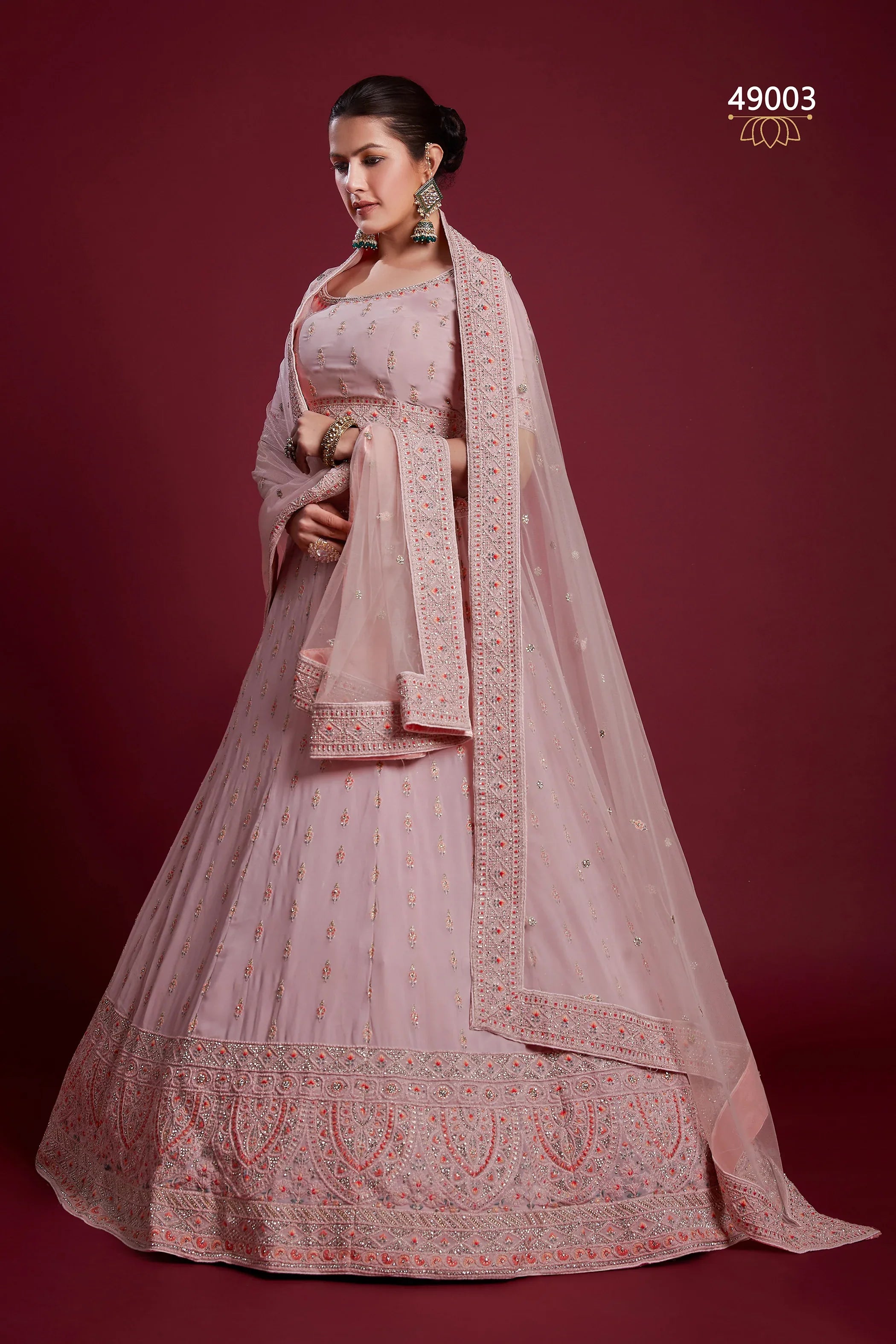 Poshak Vol 6 Designer Occasion Wear Lehenga D.No 49003 - Anant Exports