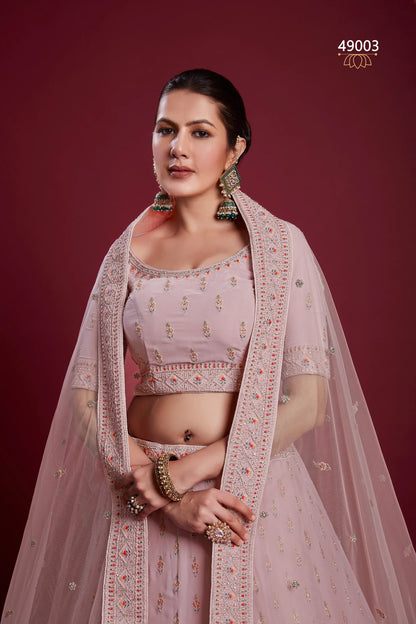 Poshak Vol 6 Designer Occasion Wear Lehenga D.No 49003 - Anant Exports