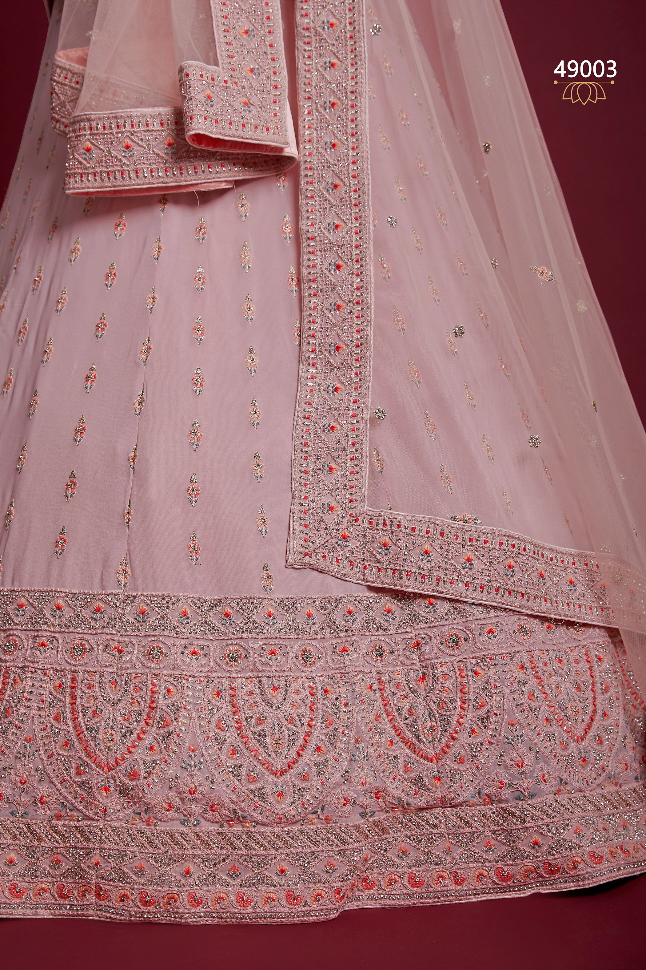 Poshak Vol 6 Designer Occasion Wear Lehenga D.No 49003