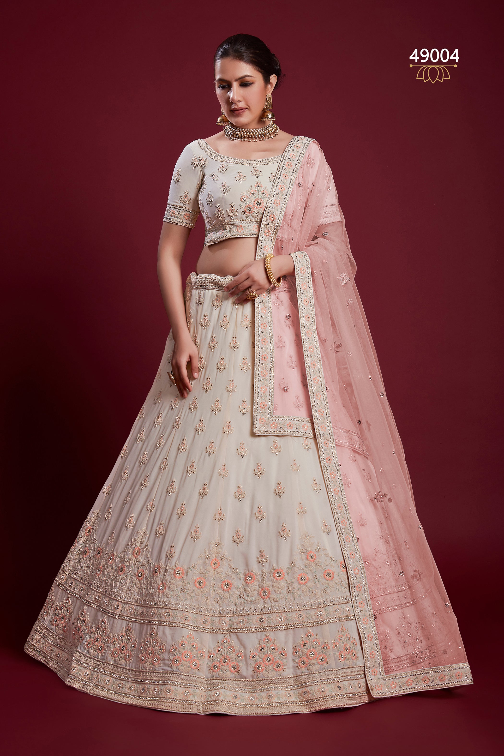 Poshak Vol 6 Designer Occasion Wear Lehenga D.No 49004