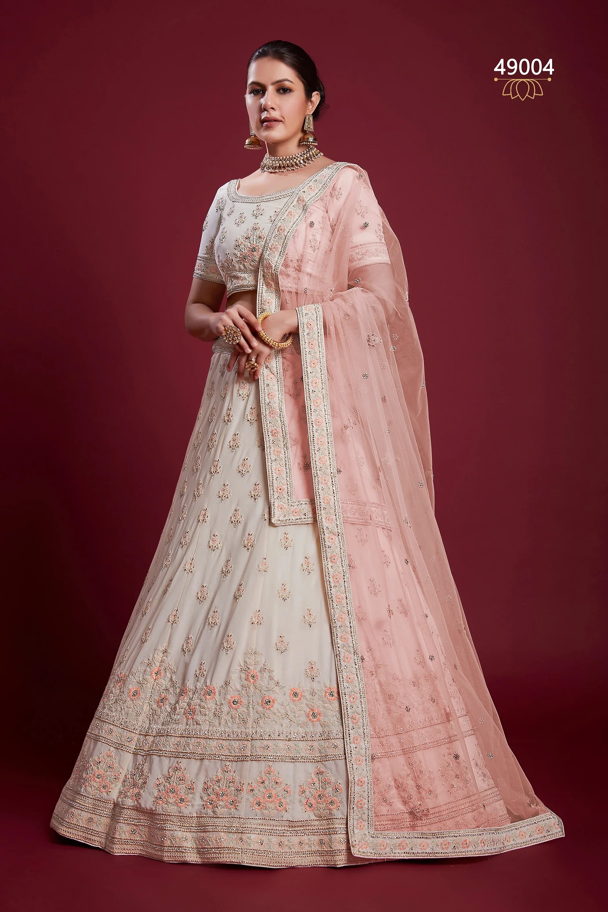 Poshak Vol 6 Designer Occasion Wear Lehenga D.No 49004 - Anant Exports