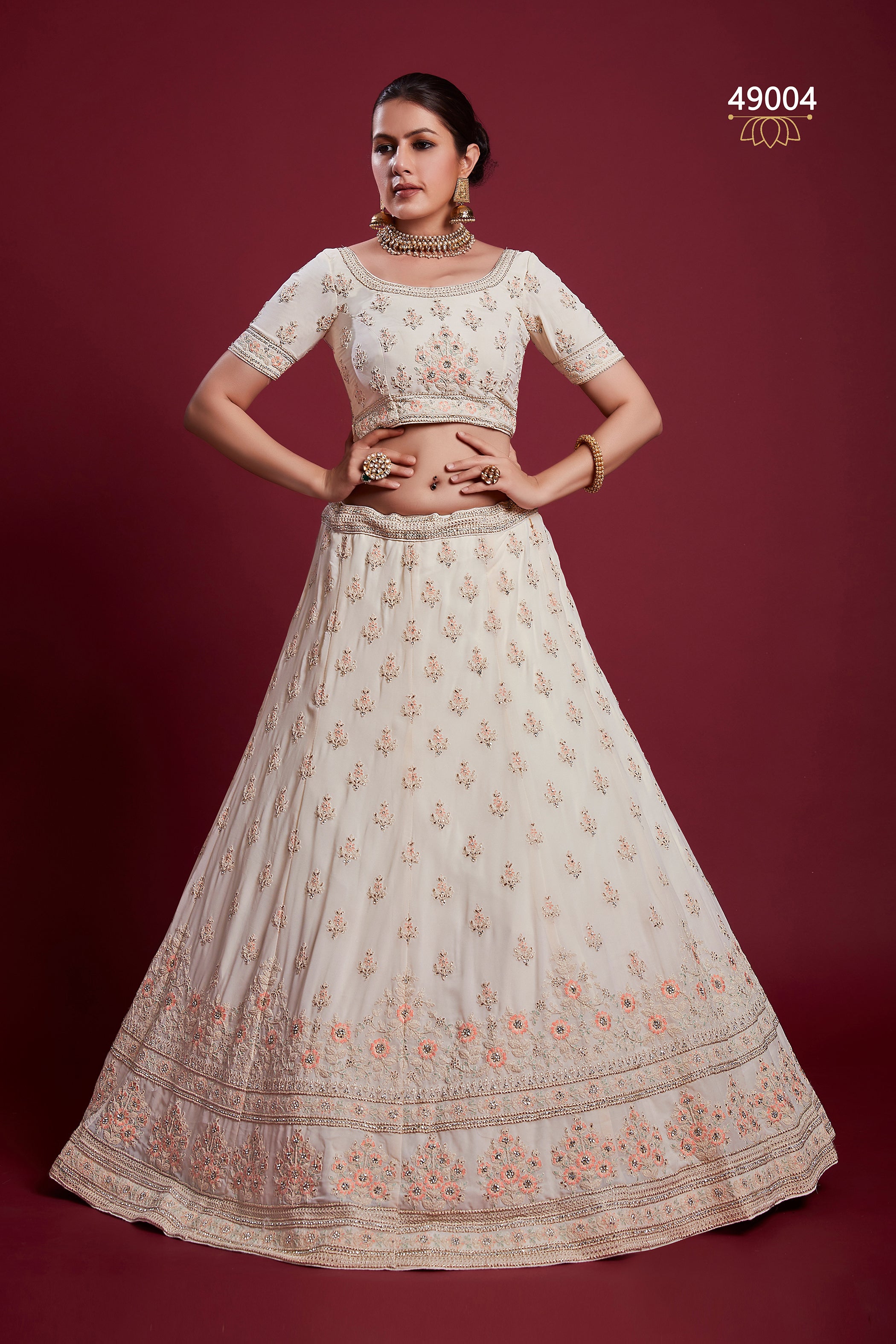 Poshak Vol 6 Designer Occasion Wear Lehenga D.No 49004