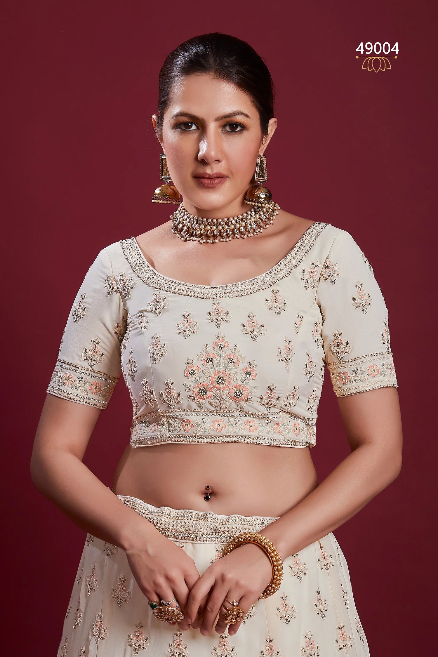 Poshak Vol 6 Designer Occasion Wear Lehenga D.No 49004 - Anant Exports
