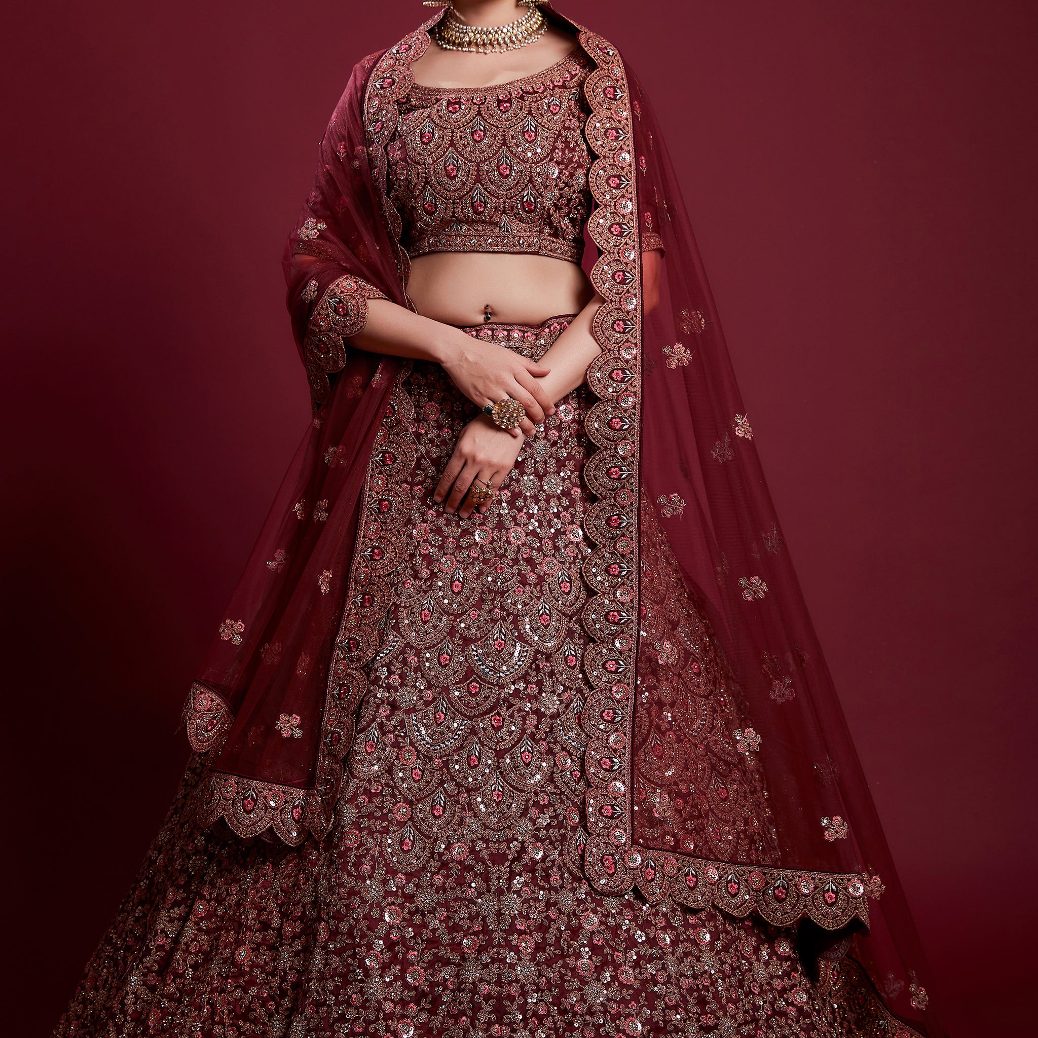 Poshak Vol 6 Designer Occasion Wear Lehenga D.No 49005