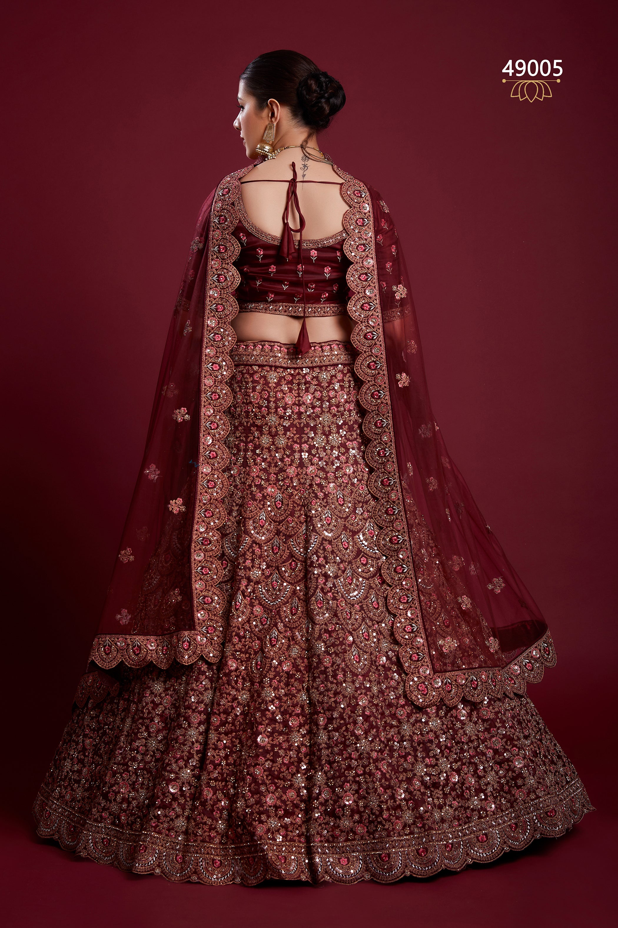 Poshak Vol 6 Designer Occasion Wear Lehenga D.No 49005