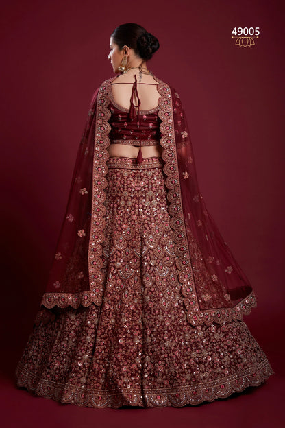 Poshak Vol 6 Designer Occasion Wear Lehenga D.No 49005 - Anant Exports