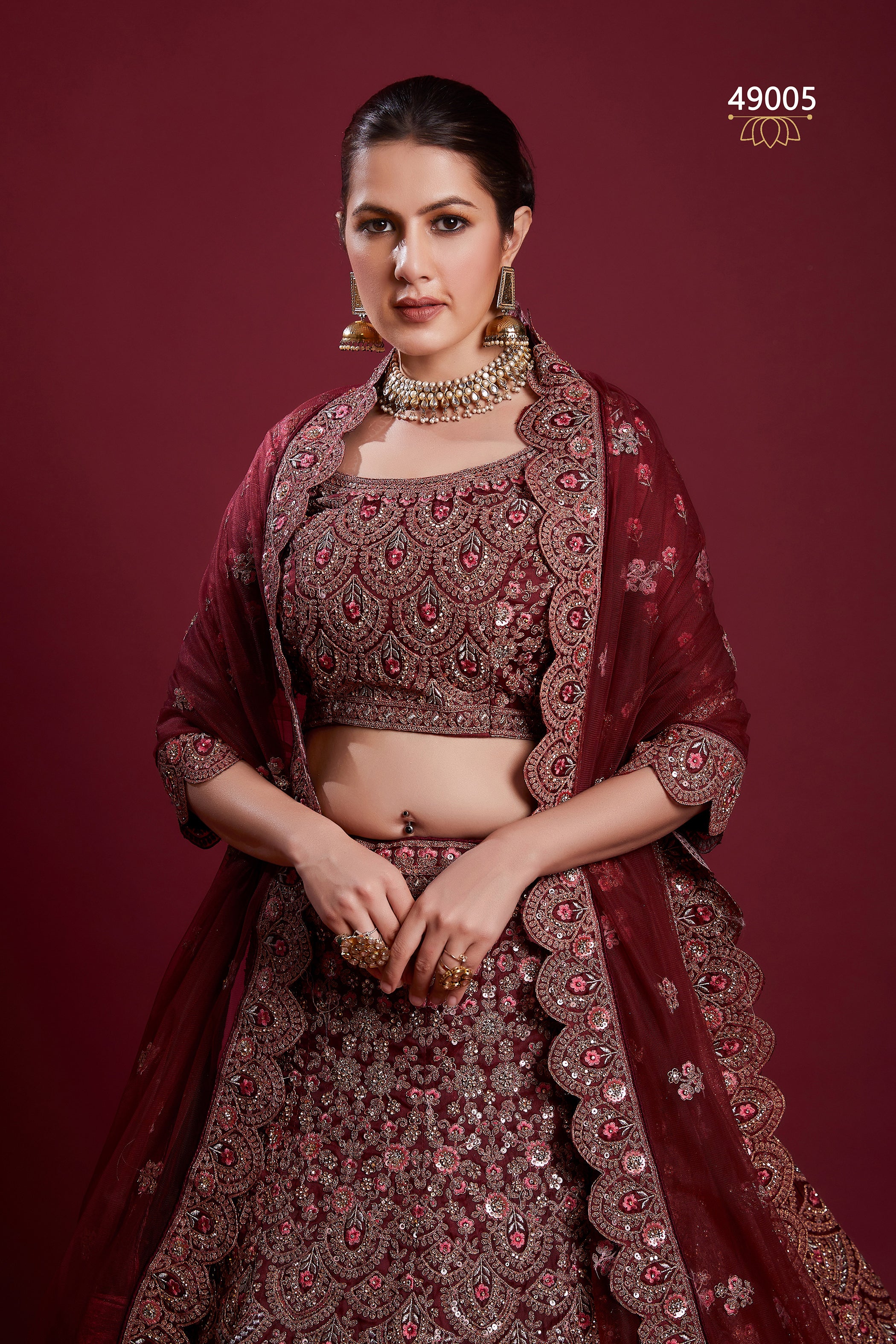 Poshak Vol 6 Designer Occasion Wear Lehenga D.No 49005