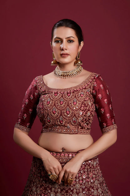 Poshak Vol 6 Designer Occasion Wear Lehenga D.No 49005 - Anant Exports