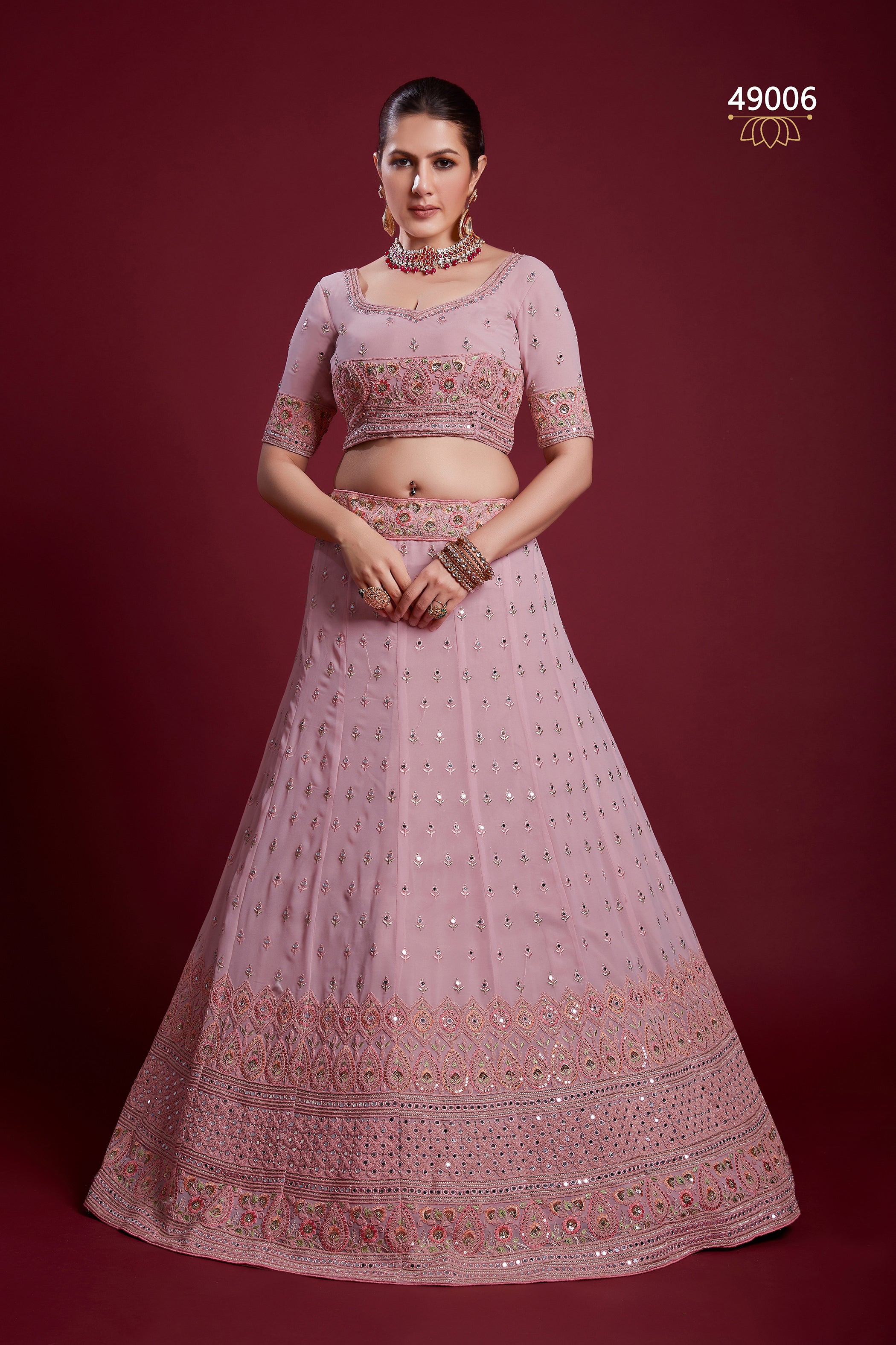 Poshak Vol 6 Designer Occasion Wear Lehenga D.No 49006
