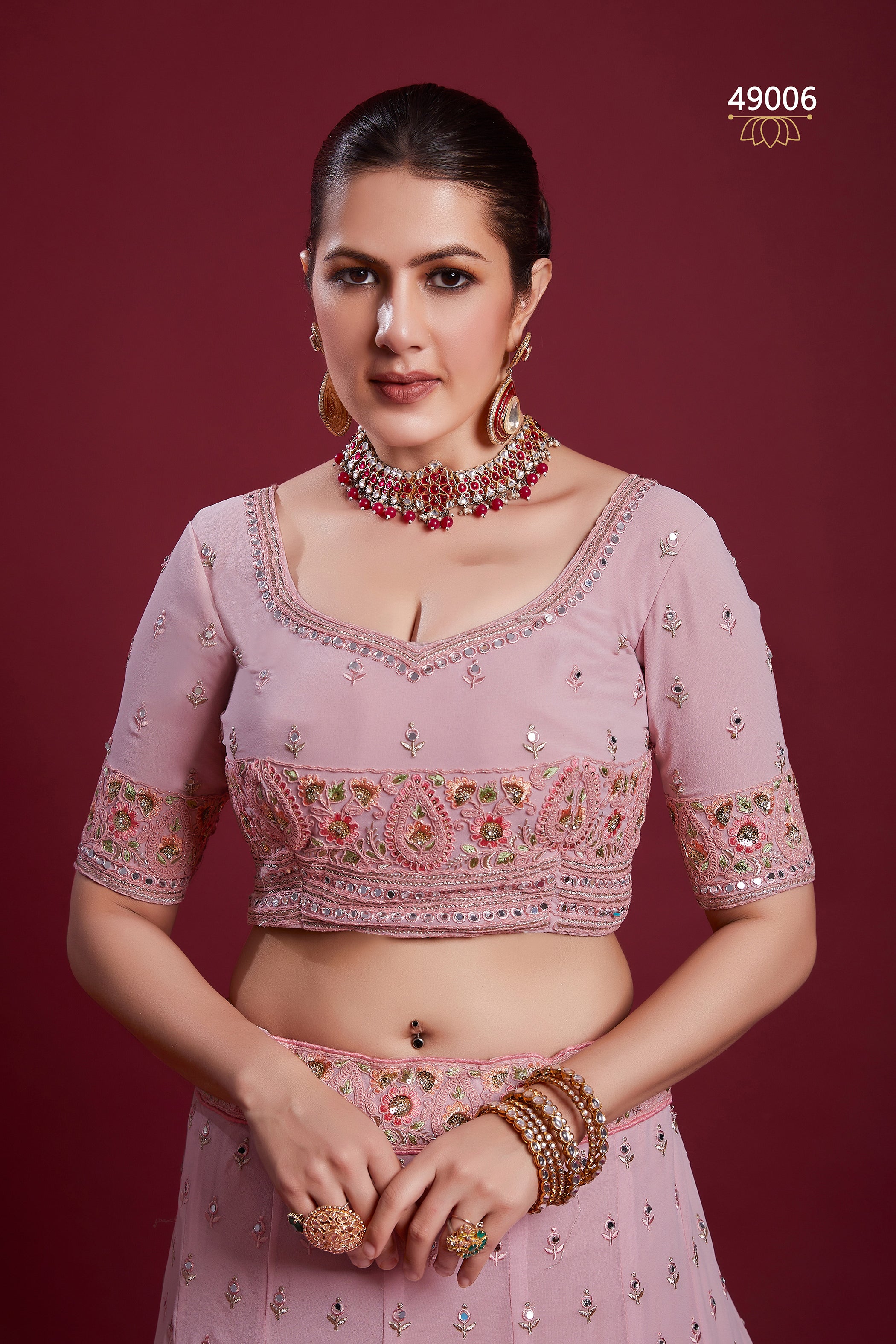 Poshak Vol 6 Designer Occasion Wear Lehenga D.No 49006