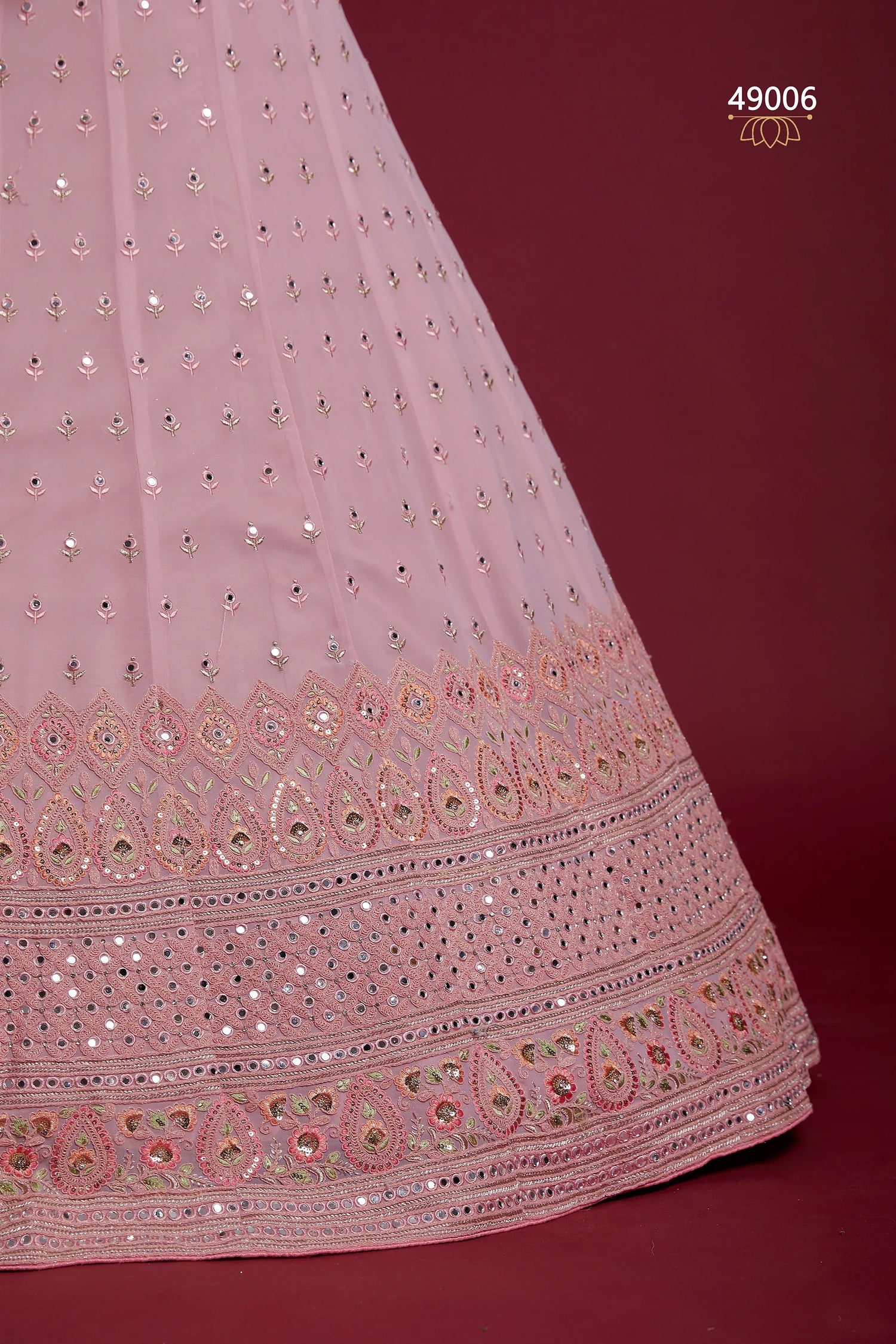 Poshak Vol 6 Designer Occasion Wear Lehenga D.No 49006 - Anant Exports
