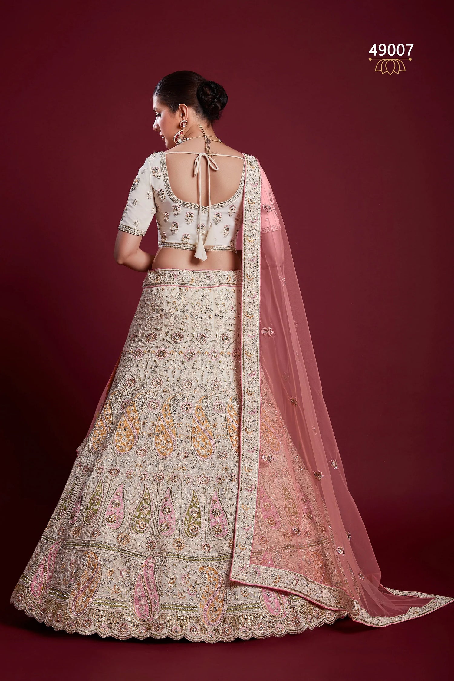 Poshak Vol 6 Designer Occasion Wear Lehenga D.No 49007 - Anant Exports