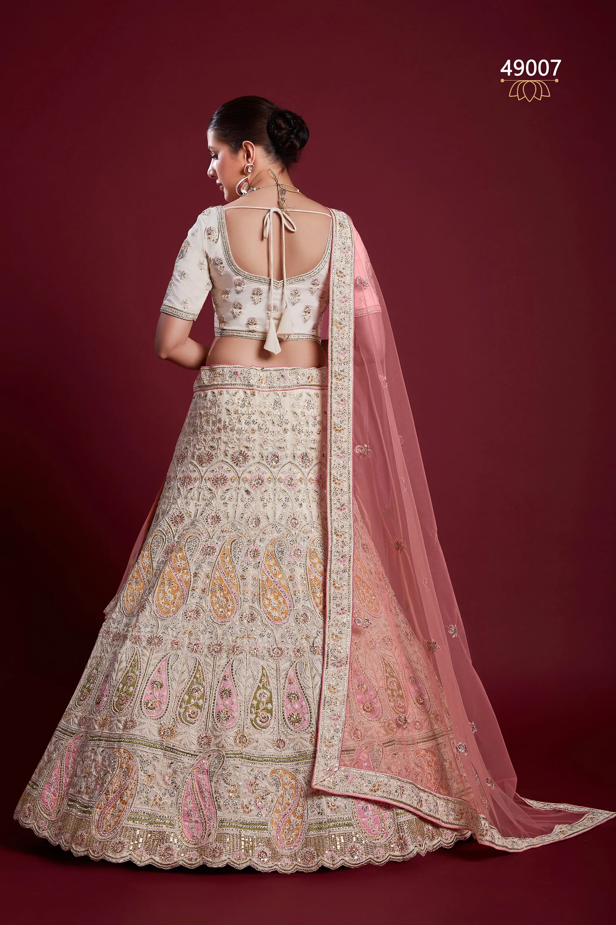 Poshak Vol 6 Designer Occasion Wear Lehenga D.No 49007 - Anant Exports