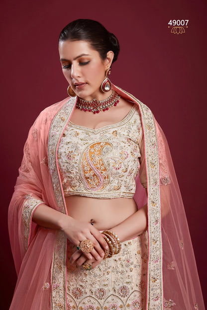 Poshak Vol 6 Designer Occasion Wear Lehenga D.No 49007 - Anant Exports