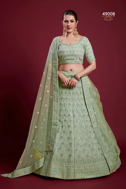 Poshak Vol 6 Designer Occasion Wear Lehenga D.No 49008 - Anant Exports