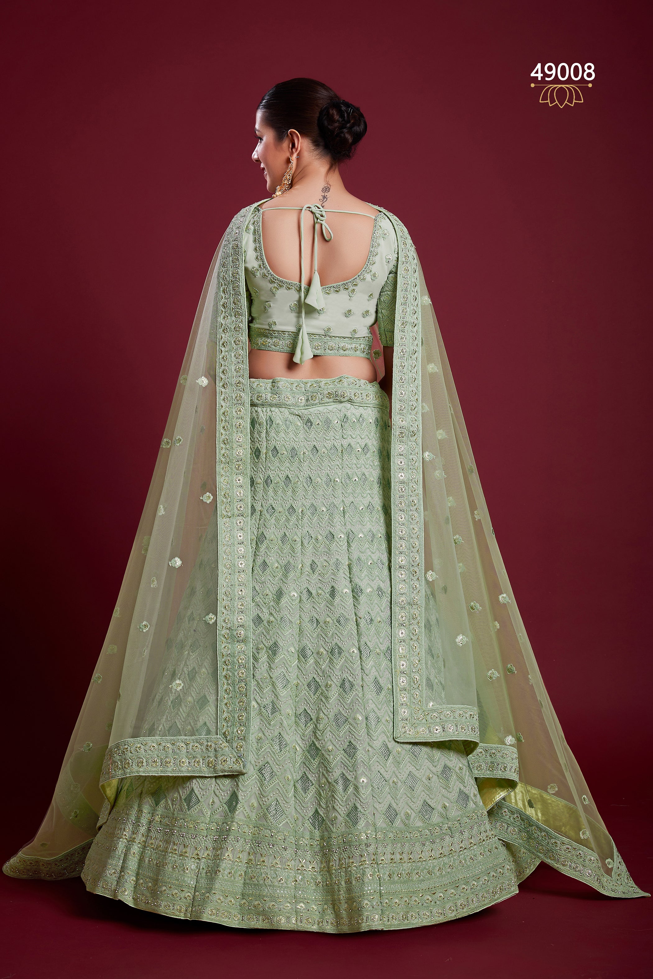 Poshak Vol 6 Designer Occasion Wear Lehenga D.No 49008