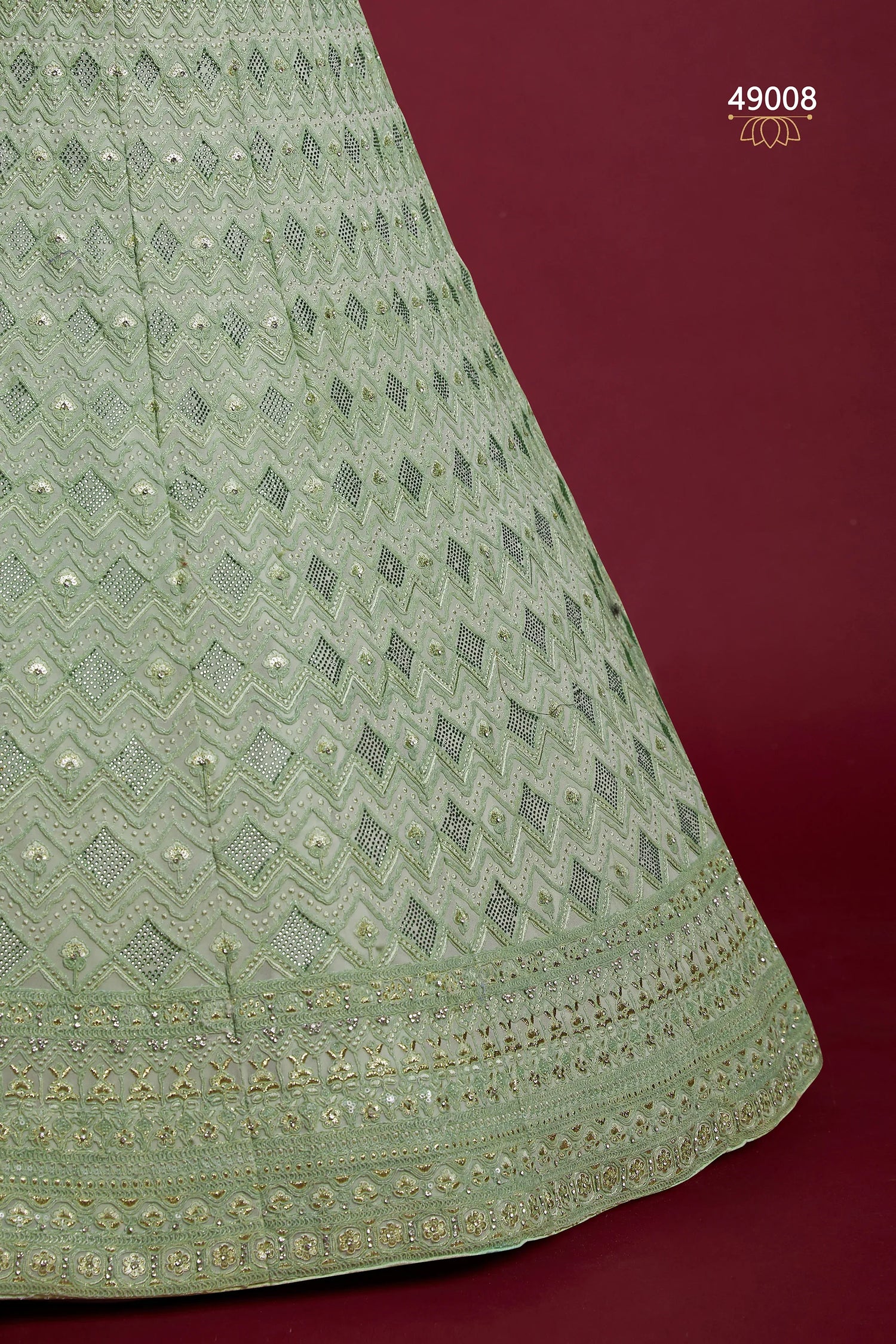 Poshak Vol 6 Designer Occasion Wear Lehenga D.No 49008 - Anant Exports