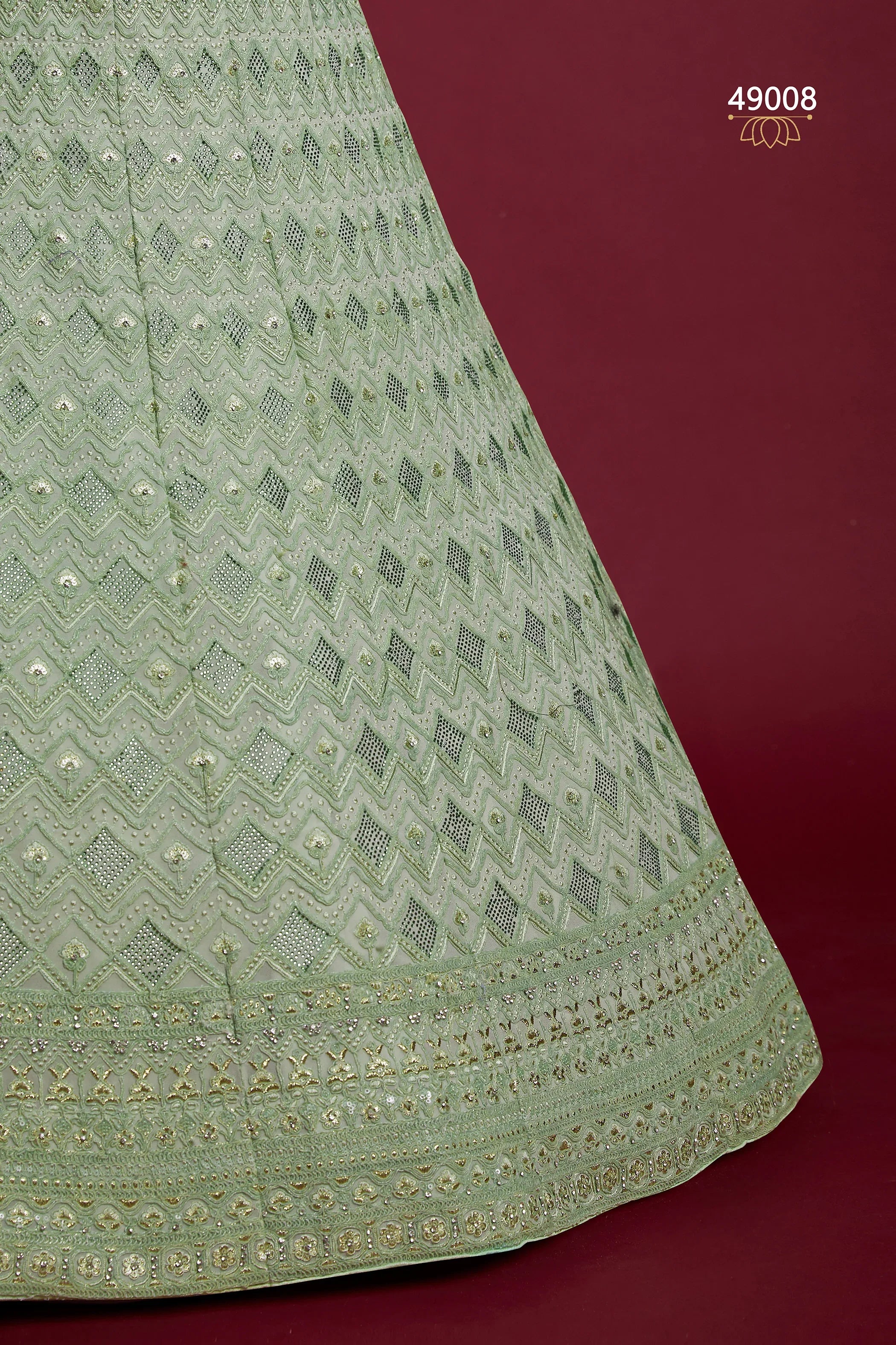 Poshak Vol 6 Designer Occasion Wear Lehenga D.No 49008 - Anant Exports