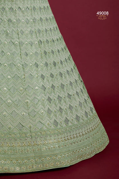 Poshak Vol 6 Designer Occasion Wear Lehenga D.No 49008 - Anant Exports