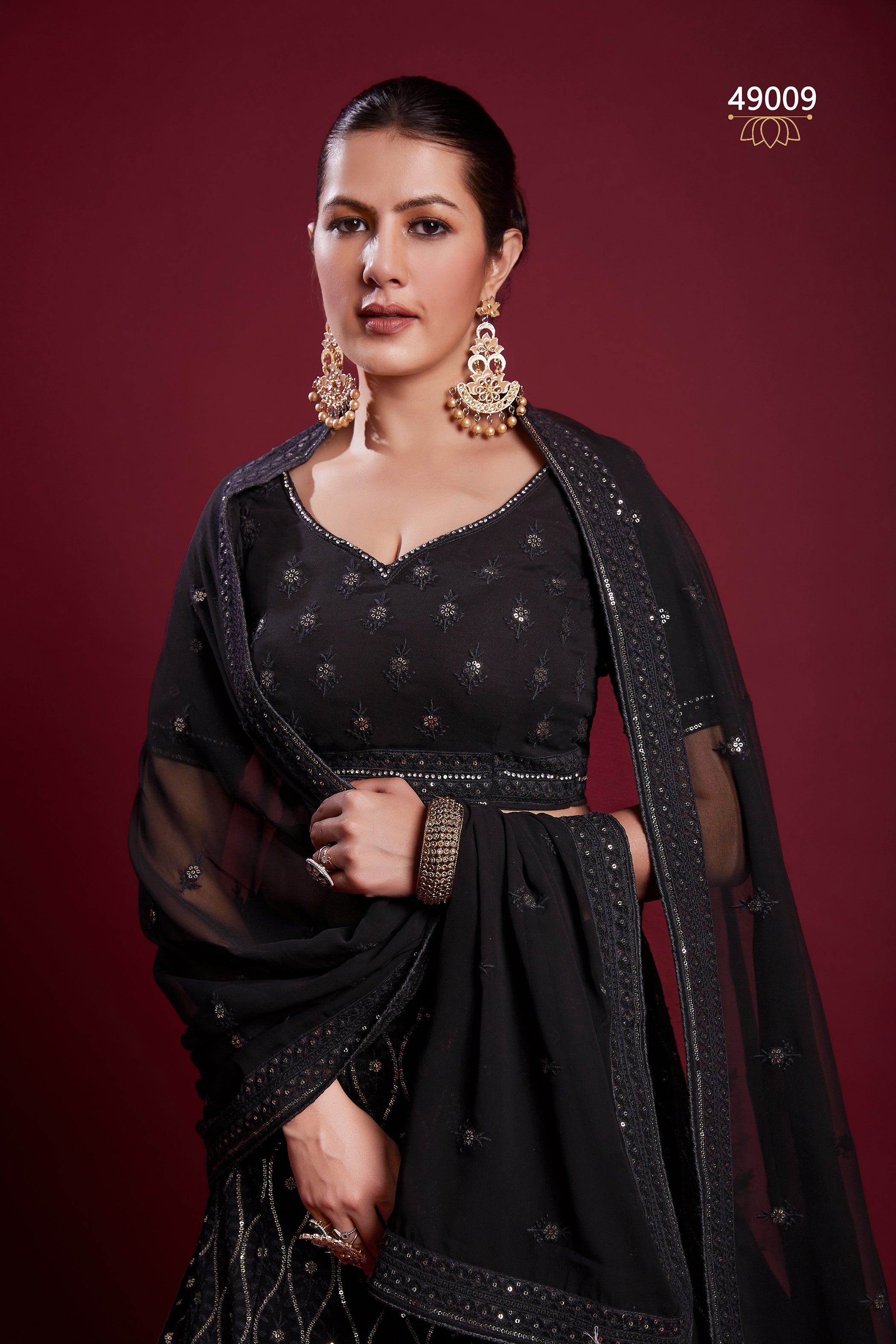 Poshak Vol 6 Designer Occasion Wear Lehenga D.No 49009