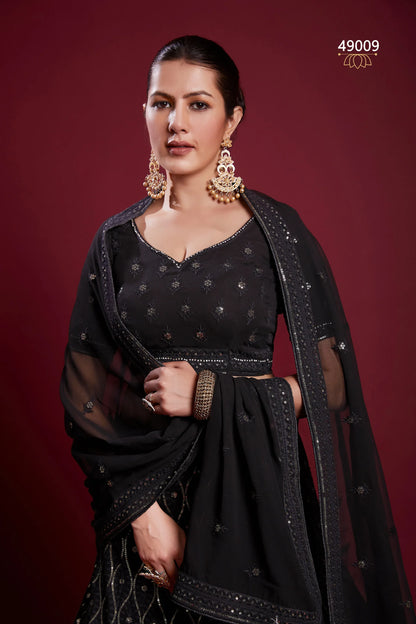 Poshak Vol 6 Designer Occasion Wear Lehenga D.No 49009 - Anant Exports