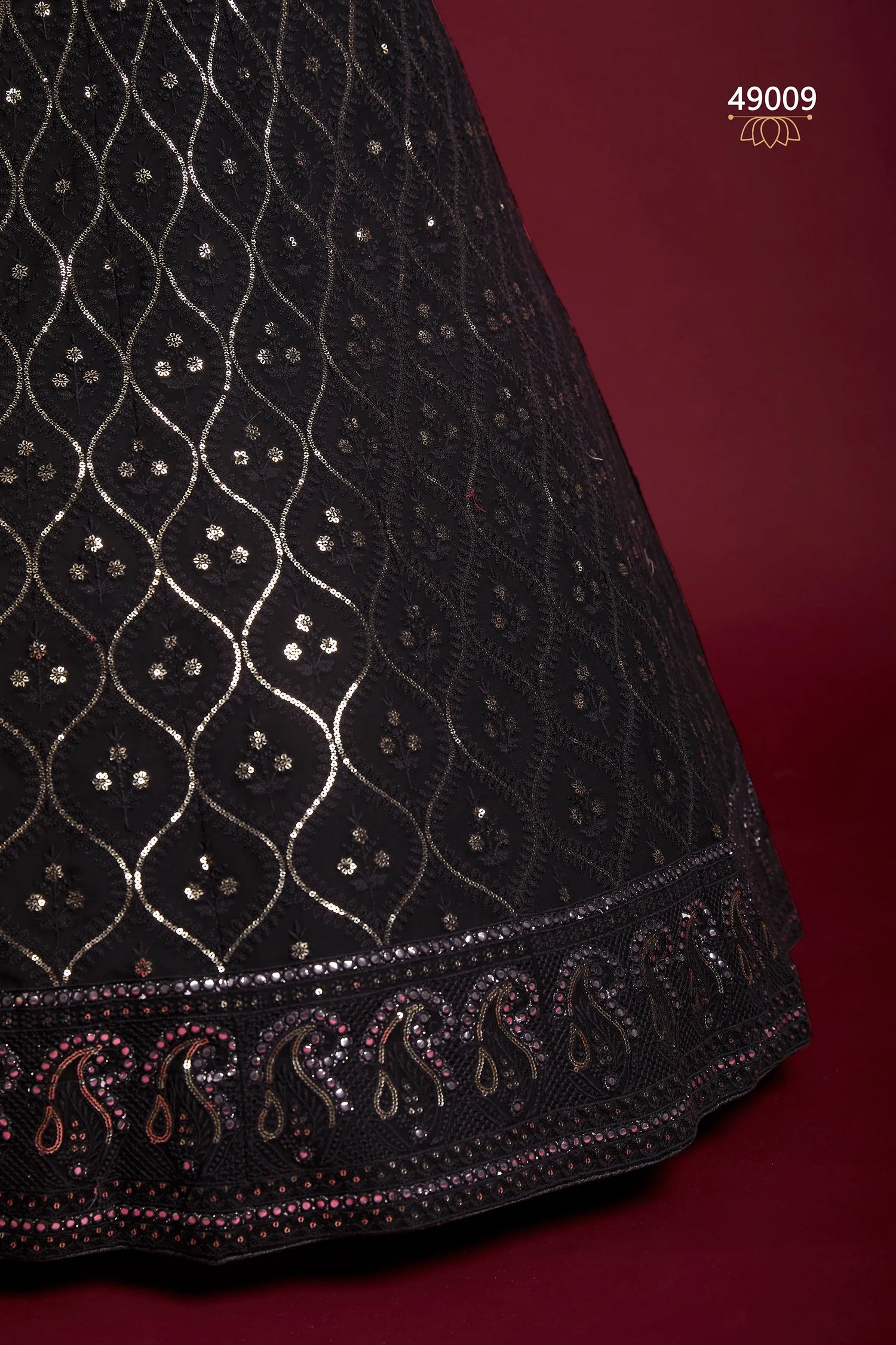 Poshak Vol 6 Designer Occasion Wear Lehenga D.No 49009 - Anant Exports