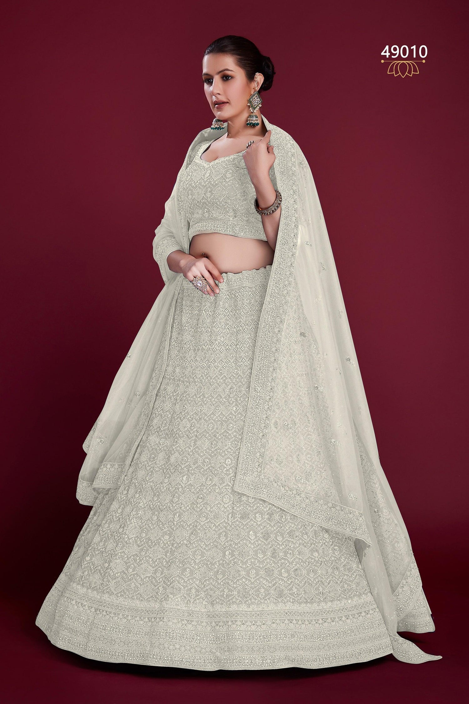 Poshak Vol 6 Designer Occasion Wear Lehenga D.No 49010 - Anant Exports