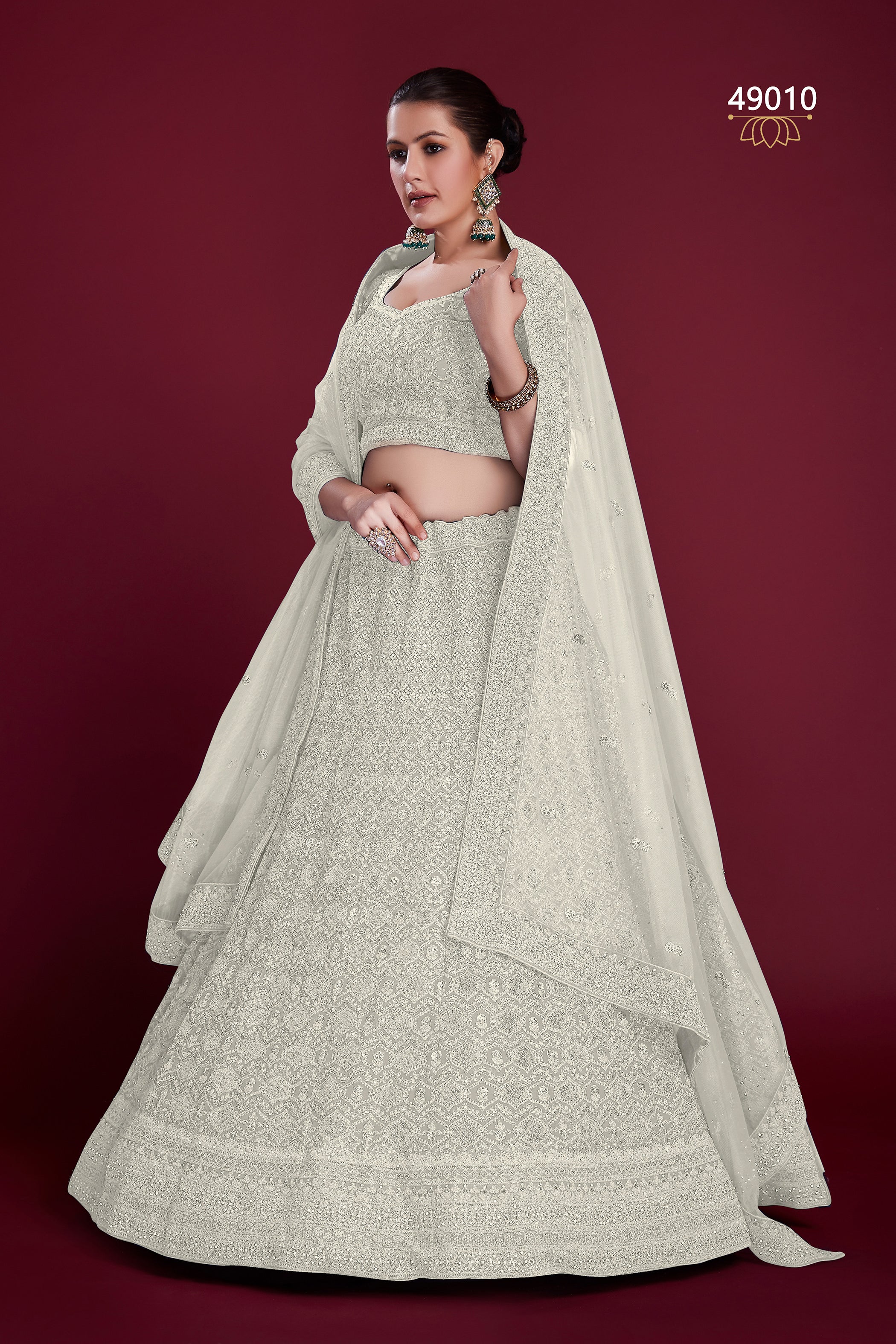 Poshak Vol 6 Designer Occasion Wear Lehenga D.No 49010