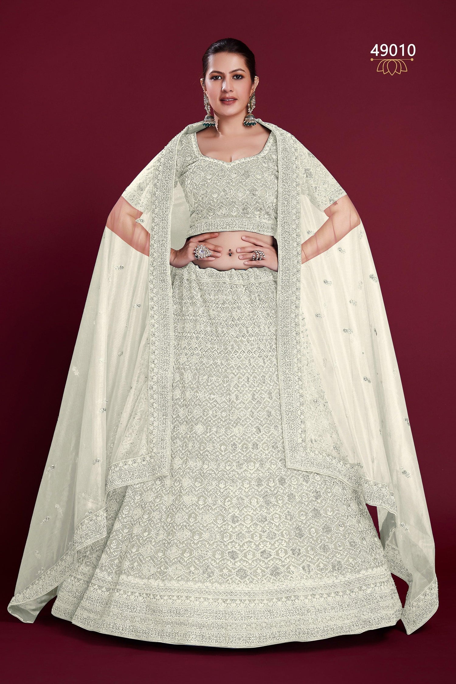 Poshak Vol 6 Designer Occasion Wear Lehenga D.No 49010 - Anant Exports