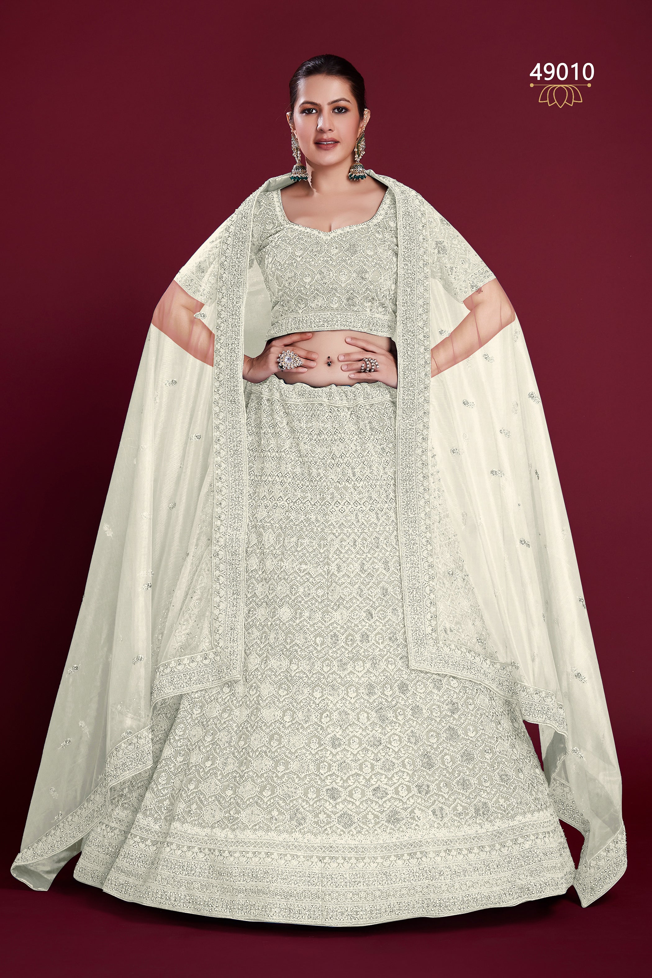 Poshak Vol 6 Designer Occasion Wear Lehenga D.No 49010