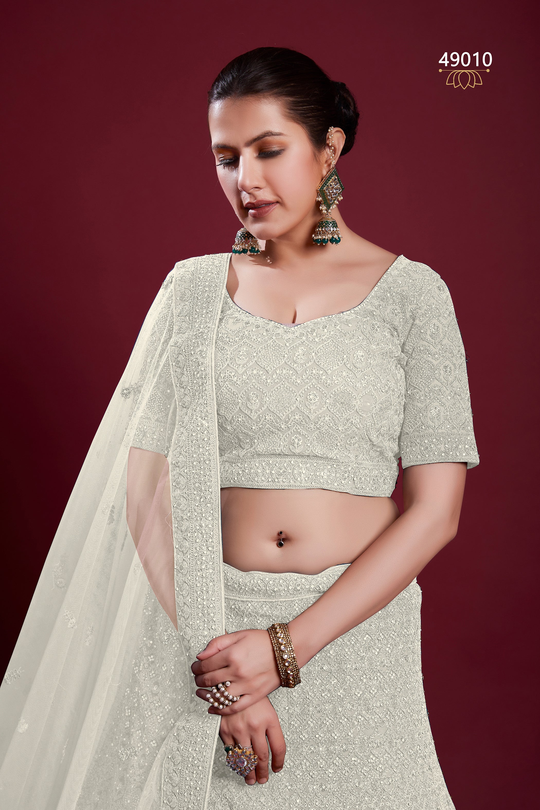 Poshak Vol 6 Designer Occasion Wear Lehenga D.No 49010