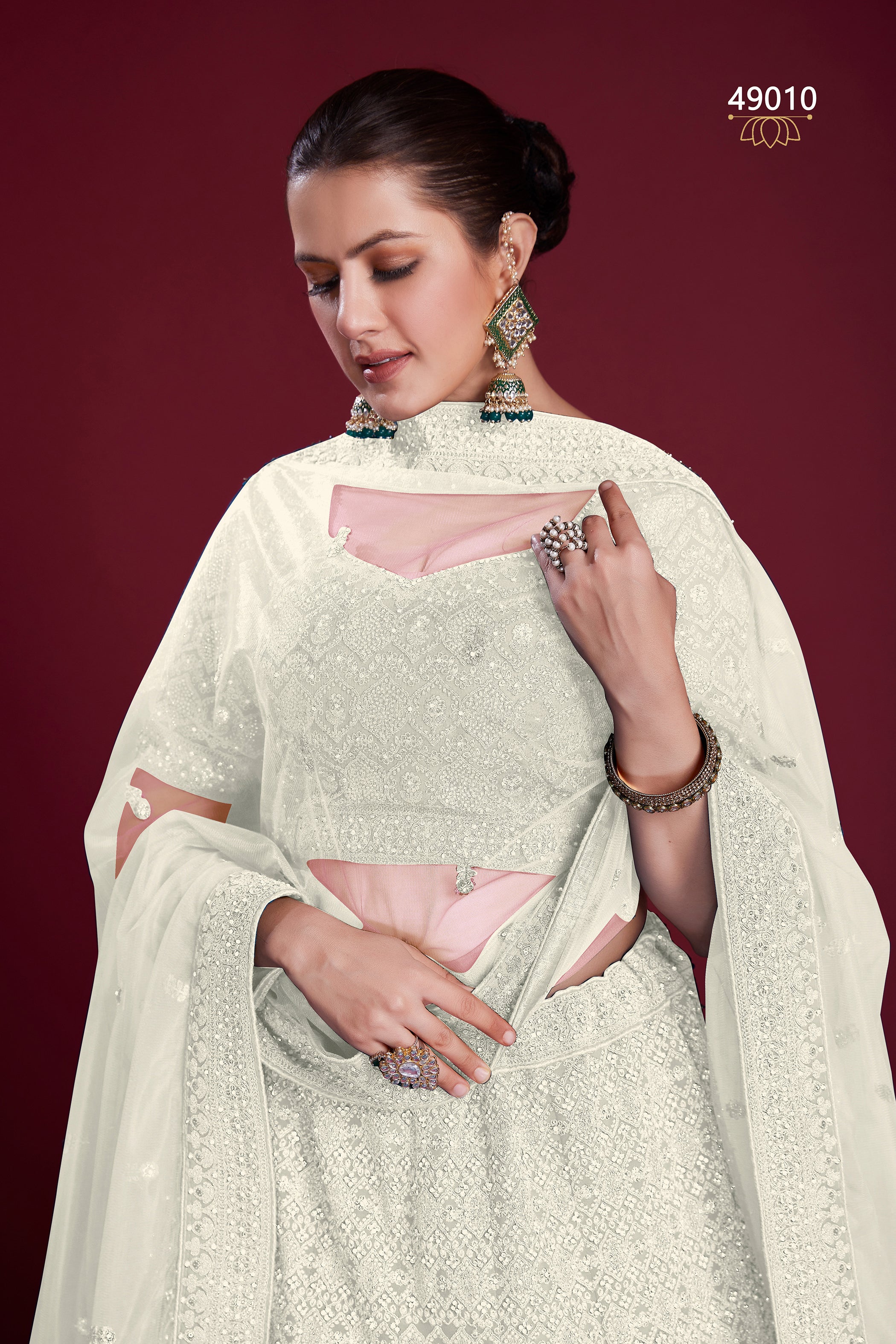 Poshak Vol 6 Designer Occasion Wear Lehenga D.No 49010