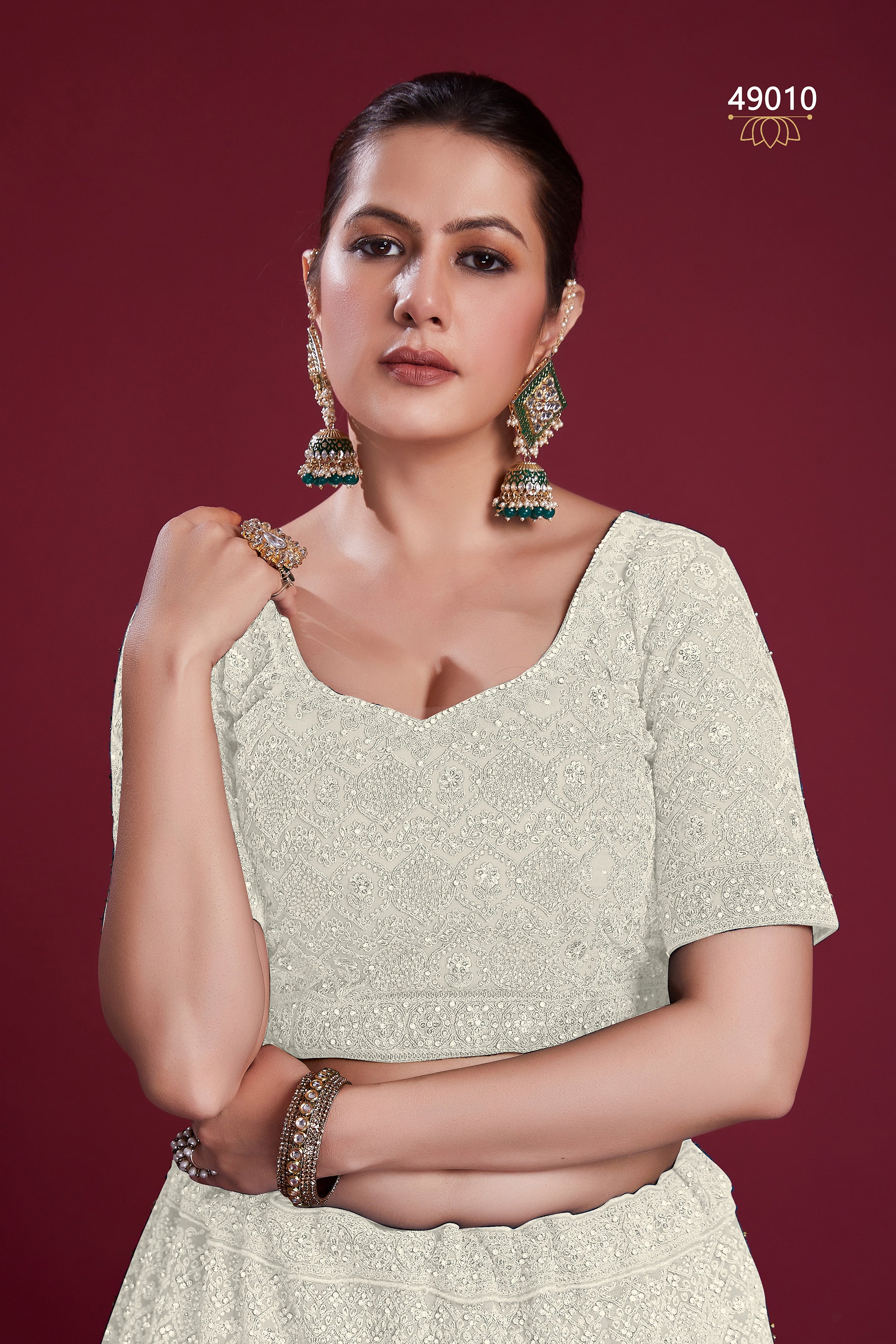 Poshak Vol 6 Designer Occasion Wear Lehenga D.No 49010