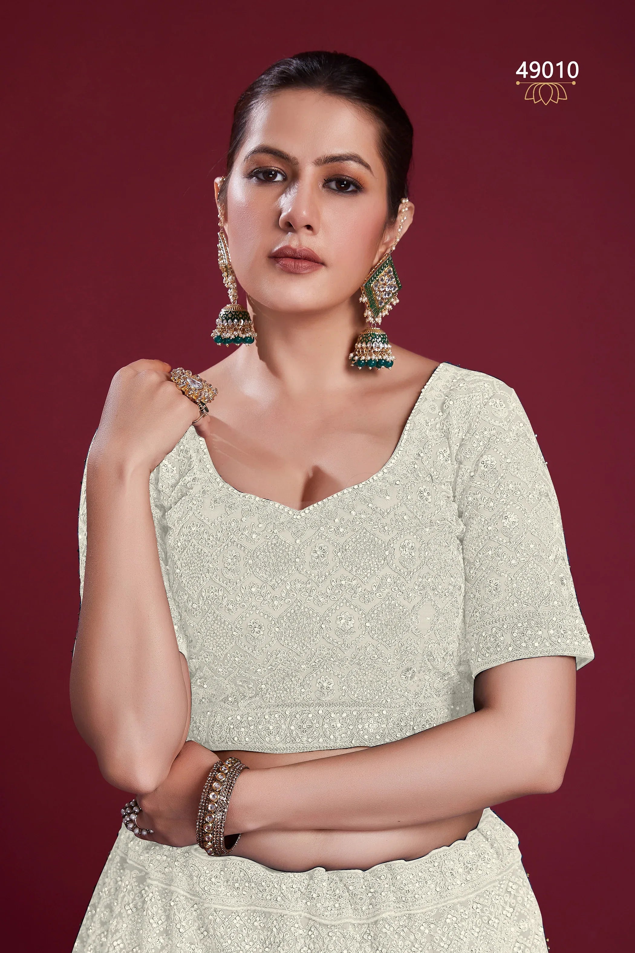 Poshak Vol 6 Designer Occasion Wear Lehenga D.No 49010 - Anant Exports